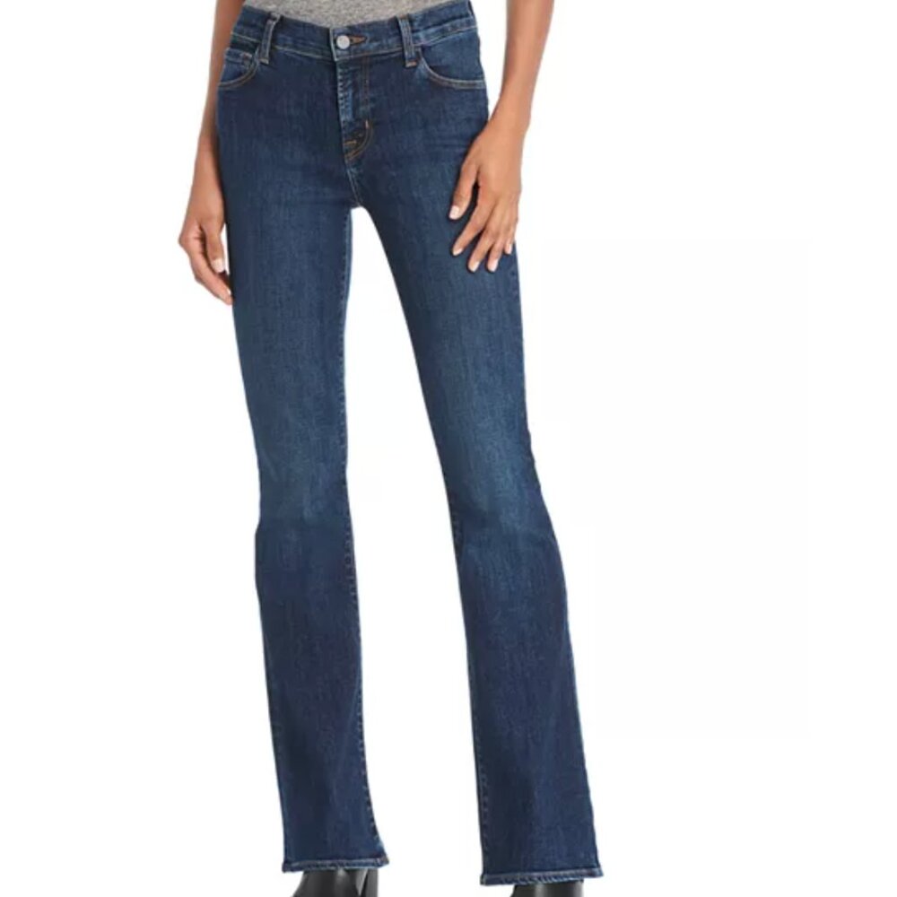 J Brand Sallie Bootcut Dark Wash Mid Rise Jeans Women's size 30